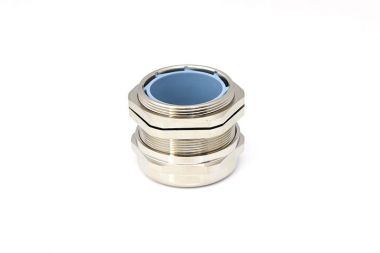 優(yōu)質黃銅鍍鎳IP68索頭硅膠電纜金屬防水密封接頭連接器